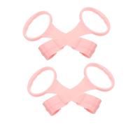 Abaodam Portable Baby Pull Rings 4pcs for Stand up Assistance and Color Cognition, Sturdy Pp Material Toddler Walking Aid Suitable for Travel Out Activities