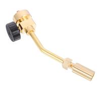Abaodam Portable Brass Mapp Gas Welding Torch Heating Metal Propane Torch for Household and Professional Use with High Intensity Heat Application and Yellow Finish
