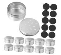 Abaodam Portable Dog Scent Training Holders with Soft Magnetic Dots Compact Aluminium Storage Cans for Indoor Outdoor Use Durable Small Containers for Canine Scent Work and Agility
