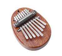 Abaodam Portable Eight Tones Thumb Kalimba Wooden Mini Finger Piano Instruction for Boys and Girls and Beginners