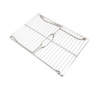 Abaodam Portable Folding Campfire Grill Stainless Steel Barbecue Rack Lightweight for Outdoor Camping Bbq Cooking with Easy Clean and Simple Structure