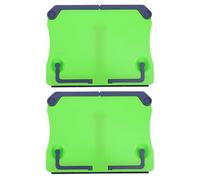 Abaodam Portable Folding Music Stands with Simple Design 2pcs Desktop Reading Racks Made of Scratch-resistant Abs Material for Home and Children