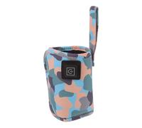 Abaodam Portable for Bottle Cover Or Adjustable with Baby Warmer USB Temperature 3-Level Control, Polyester Material, Convenient and Fast to Use Feeding in During The Bottles Travel Car