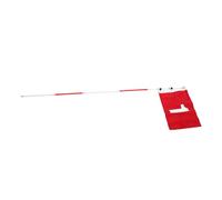 Abaodam Portable Golf Flagstick Set with Three Section Flagpole and Green Hole Cup for Backyard and Driving Range Practice Easy Assembly Golf Accessory for Putting
