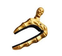 Abaodam Portable Guitar Capo for Ukulele and Acoustic Guitar Fast-adjust Key Trigger Capo Built Tuner