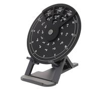 Abaodam Portable Guitar Circle of Fifths Wheel Aluminum Chord Trainer with Rotating Knob Quick Scale Navigation Music Theory Aid for Beginners Students Practice