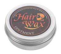 Abaodam Portable Hair Styling Wax Cream for Men High Efficiency Shaping Strong Hold Black Hair Wax for Temporary Hairstyle Control