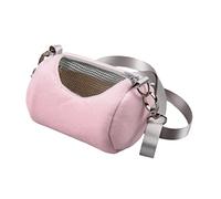 Abaodam Portable Hamster Carrier Bag Pink Round Pet Storage Tote for Travel Camping and Sightseeing Durable and Comfortable Design for Pets
