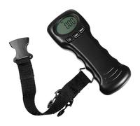 Abaodam Portable Handheld Digital Lcd Display Hanging Scale for Fishing and Luggage Weighing, Lightweight Electronic Scale without Battery, Compact Travel Weigher with Hook