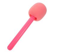 Abaodam Portable Handheld Microphone Interview Handle with Wireless Lavalier Mic Adapter Mic Boom Arm Stand for Journalists and Reporters for Podcasting and Live Broadcast