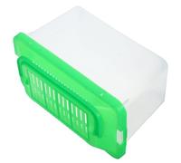 Abaodam Portable Handheld Plastic Pet Transport Box Medium Size with Lid for Turtles, Goldfish, Reptiles and Small Animals - Travel Aquarium Carrier for Tortoises and Hamsters