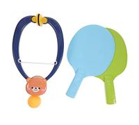 Abaodam Portable Hanging Table Tennis Training Kit for Sports Racket with Paddles and Balls Durable Eye Hand Coordination Trainer for Family Fun and Personal Practice Random Color
