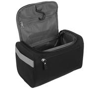 Abaodam Portable Hanging Toiletry Bag for Men and Women with Built-in Hook, Made of Sturdy Oxford Cloth, Sl nd Stylish Design for Travel and Bathrooms