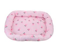 Abaodam Portable Ice Silk Pet Cooling Bed for Dogs and Cats Instant Heat Relief Cooling Mat with Rapid Temperature Reduction Lightweight Washable Summer Pad for Indoor Outdoor Travel Pink