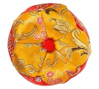 Abaodam Portable Lightweight Cloth Tibetan Singing Bowl Mat with Creative Design, Handmade Buddhist Sound Bowl Cushion Pad for Meditation and Relaxation
