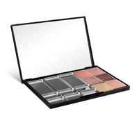 Abaodam Portable Magnetic Eyeshadow Palette Compact Empty Makeup Tray with Mirror for Travel and Blush Touch-Ups Magnetic Base