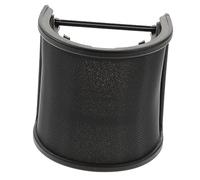 Abaodam Portable Microphone Pop Filter Dual Layer Mesh Windscreen for Vocal Recording Reduces Wind Noise Breathing Sounds Compact Design for Easy Mounting