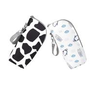 Abaodam Portable Milk Bottle Bags Baby Bottle Bag for Baby Lightweight Insulated Oxford Cloth Outing Can Be Hung on Machine Washable