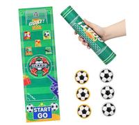 Abaodam Portable Mini Table Soccer Game with Bowling Elements for Interactive Tabletop Football Teamwork Coordination and Social Skills Development