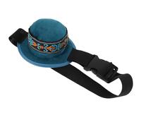 Abaodam Portable Moxibustion Belt Strap in Navy Blue for Household Moxa Box Holder, Adjustable Fabric Band Suitable for Professional Moxibustion Therapy and Daily Use