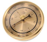 Abaodam Portable Multi-functional Barometer with Large Dial Display Air Pressure Gauge Thermometer and Humidity Indicator for Indoor and Outdoor Weather Forecasting and Accurate Monitoring
