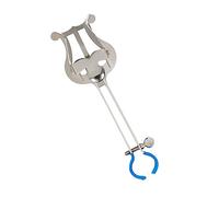 Abaodam Portable Music Stand for Trumpet Sheet Music Holder Folding Marching Stand Lightweight Design for Instruments Performance