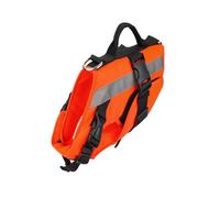 Abaodam Portable Pet Jacket Vest S Orange Adjustable Safety Swimwear for Outdoor Water Activities Lightweight Comfortable Buoyancy Vest for Puppies