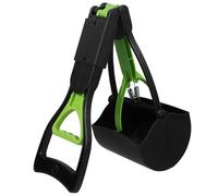 Abaodam Portable Pet Poop Picker Dog Pooper Scooper with Handle and Foldable Design, Abs and Pp Material for Large Dogs, for Trips to The Park and Pet-friendly Environments