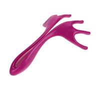 Abaodam Portable Plastic Head Scalp Massager Tool Comfortable Feel and Hand-Polished Surface for Scalp and Temples, for Relaxation and Can be Put in Bag