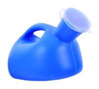 Abaodam Portable Plastic Urine Bottle 2000ml Spill Proof Urinal with Lid for Adults, Large Capacity Bedpan Suitable for Hospital and Home Use
