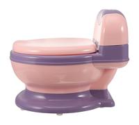 Abaodam Portable Potty Training Toilet for Toddlers and Children with Realistic Pink Design, Made of Safe Plastic Material, for Home Use, Easy to Clean and Comfortable Seat