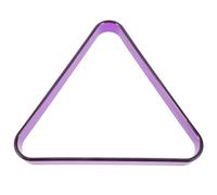 Abaodam Portable Purple Plastic Billiard Ball Triangle Rack for Stable Storage of Pool Table Balls Suitable for Home Game Room and Mini Table Billiard Game