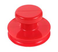 Abaodam Portable Red Rubber Suction Handle for Singing Bowl Lifting Tool Strong Shock-resistant Grip Accessory for Yoga Meditation and Group Gatherings Smooth Surfaces