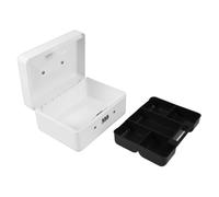 Abaodam Portable Removable Tray Small with Combination Lock, Cold Rolled Steel Construction, Large Storage Capacity Lockable Money Organizer for Offices and Commercial Settings