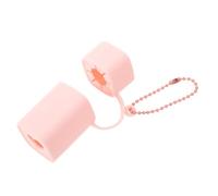 Abaodam Portable Silicone Lipstick Holder Case Coin Purse with Independent Divider Design Sl ashion-Forward Pink Travel Organizer for Daily Commutes