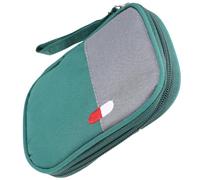 Abaodam Portable Small Medical Storage Bag with Zipper Closure Oxford Cloth Travel Nursing Pouch for Camping Hiking Business and Outdoor Emergency Supplies