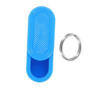 Abaodam Portable Small Pill Box Keychain with Sealing Case Plastic Medicine Container for Travel Vitamins Tablets Storage Compact Hanging Ring Organizer for Pocket Carry