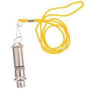 Abaodam Portable Stainless Steel Parrot Training Whistle with Frequency for Bird Training and Pigeon Calling Metal Tail Whistle with Hook Design for Easy Carry and Safe Use