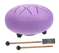 Abaodam Portable Steel Tongue Drum Ethereal Hand Drum Steel for Boys and Girls Music Literacy Relaxation Instrument