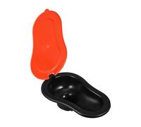 Abaodam Portable Temporary Construction Site Squat Toilet with Orange Plastic Urinal Pan for Men and Women, Medical Bedpans for Elderly and Pregnant, Camping and Emergency Use