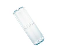 Abaodam Portable Toothbrush Storage Case and Travel Toothpaste Box Made of Lightweight Blue Plastic, Elegant and Classic Design, for Travel and Outdoor Use