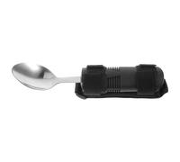 Abaodam Portable Tremble Proof Spoon for Disabled and Elderly Adults with Comfortable to Hold Plastic and Stainless Steel Adaptive Utensil Suitable for Home Out Use