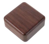 Abaodam Portable Walnut Guitar Picks with Solid Wood Box Mini Thumb Finger Plectrums for Acoustic Bass Electric Guitar Compact Ukulele Banjo Accessories for Musicians