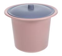 Abaodam Portable Wash Plastic Pot Lid Compact, Chamber and Easy to Urinal Toilet Spittoon for Pregnant Women and Elderly, Male Suitable for Home and Bedside Use
