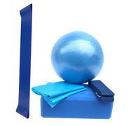 Abaodam Portable Yoga Pilates Ball Set for Core Strength and Flexibility Small Exercise Balls for Home Workouts Muscle Toning and Injury Prevention Suitable for Women and Men Fitness