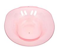 Abaodam Postpartum Care Sitz Bath Basin for Toilet with Ergonomic Comfort Hip Soak Tub Easy to Clean and Store Use for Home Hospital Nursing Pink