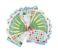 Abaodam Potty Training Chart for Toddlers 2-Pack Sticker Set for Boys and Girls Colorful Reward Chart Fun Decals for Effective Potty Training