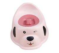 Abaodam Potty Training Seat with Cute Puppy Pattern, Easy-to-Clean Pp Material and Nonslip Base, for Bathroom Use and Potty Training at Home