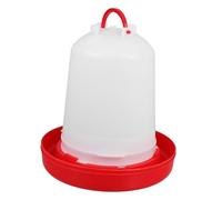 Abaodam Poultry Water Dispenser for Chickens Feeder Portable Waterer for Small Chicks Leakproof Chicken Drinkers Waterer Easy Maintenance