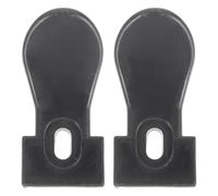Abaodam Power Wheelchair Folding Backrest Replacement 2Pcs Lightweight Plastic Frame Accessories for Adults Suitable for Narrow Spaces